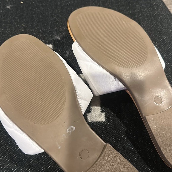 Mariella Leather Sandal Slides-size 9 - Picture 6 of 6